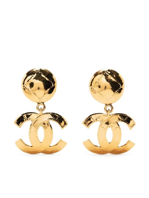 coco chanel earrings|coco chanel earrings for women.